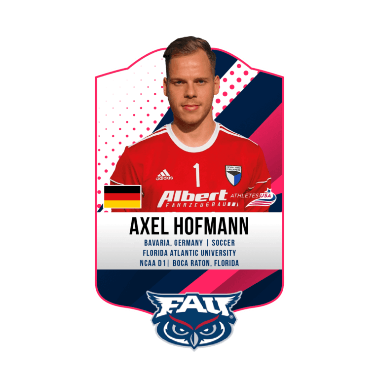 Axel Hofmann - Athletes USA platziert