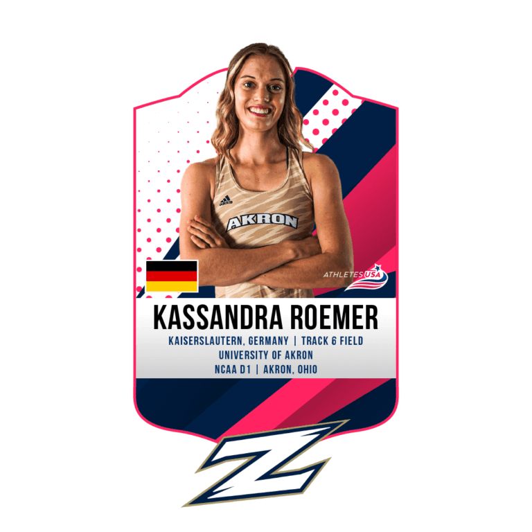 Kassandra Roemer - Athletes USA platziert