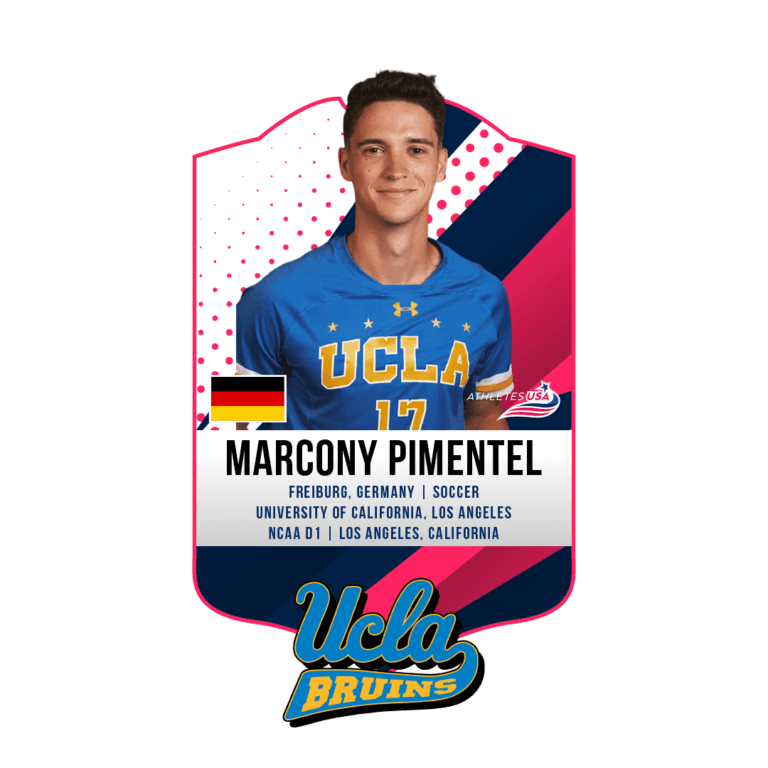 Marcony Pimentel - Athletes USA platziert