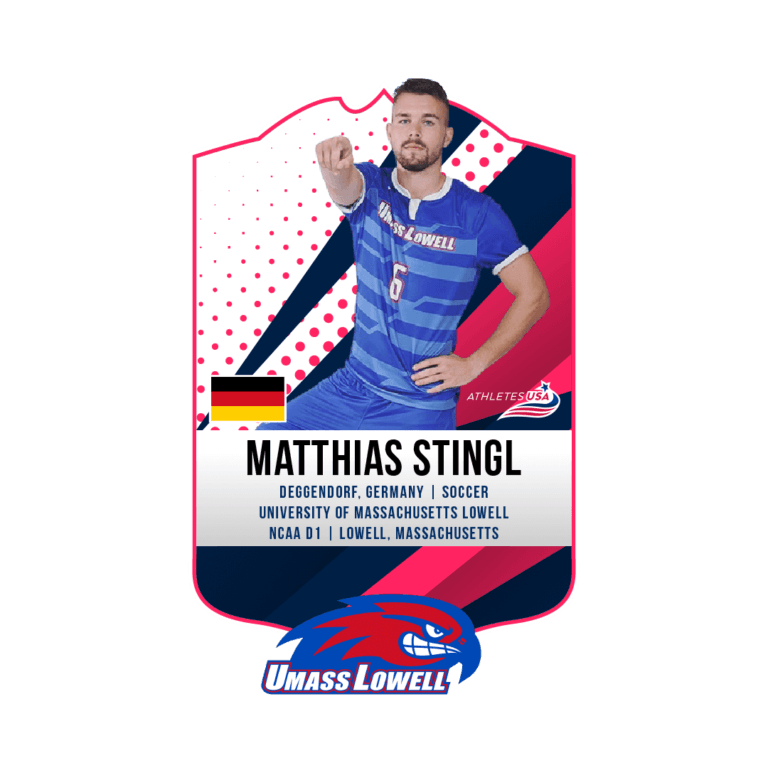 Matthias Stingl - Athletes USA platziert