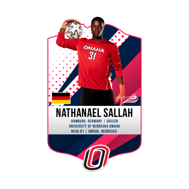 Nathanael Sallah - Athletes USA platziert