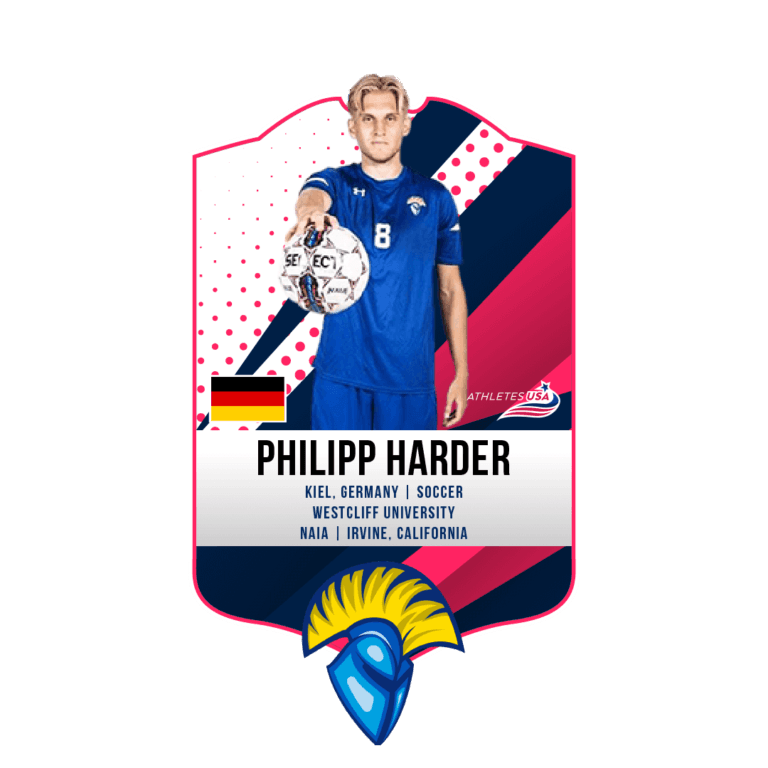 Philipp Harder - Athletes USA platziert