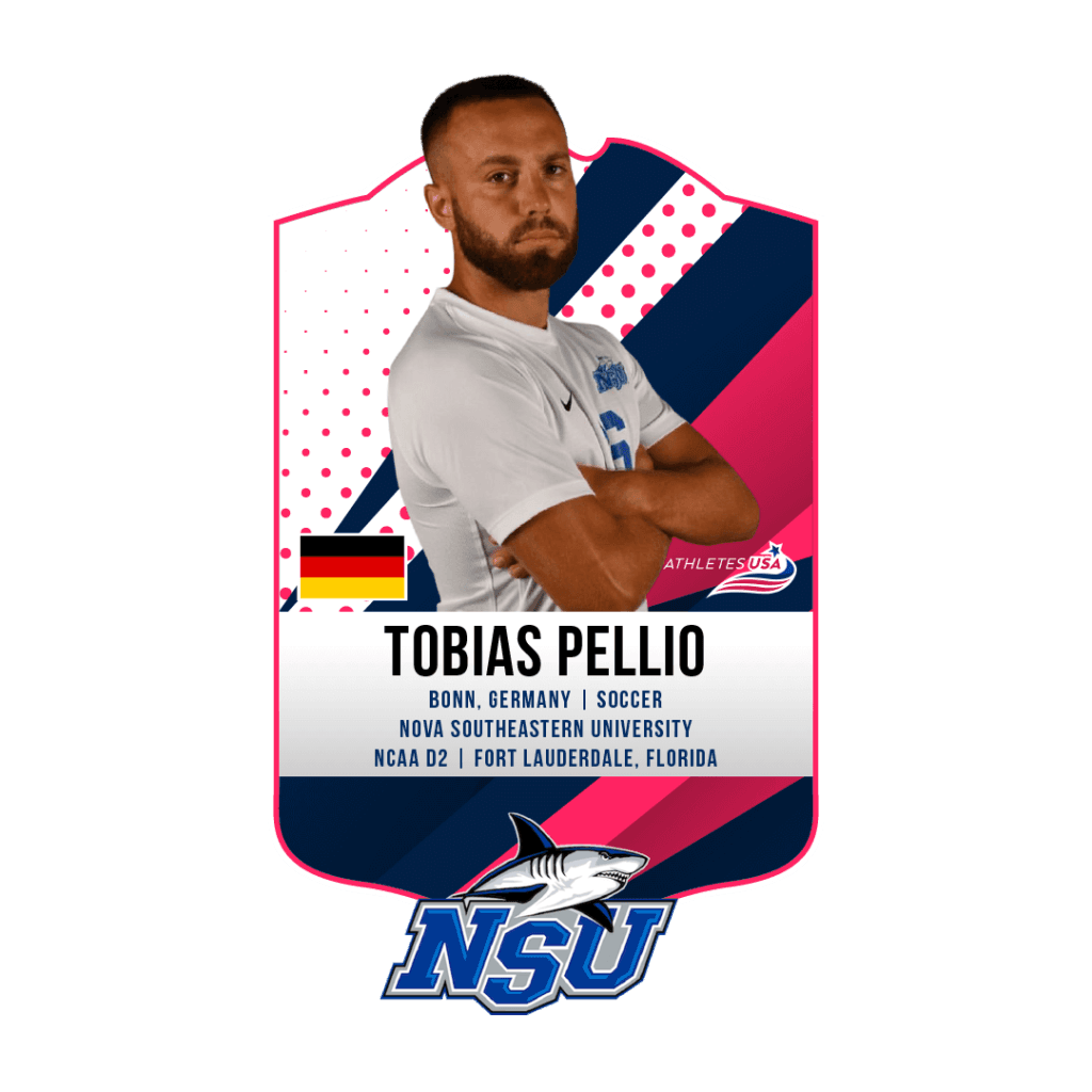 Tobias Pellio - Fußball Sportstipendium