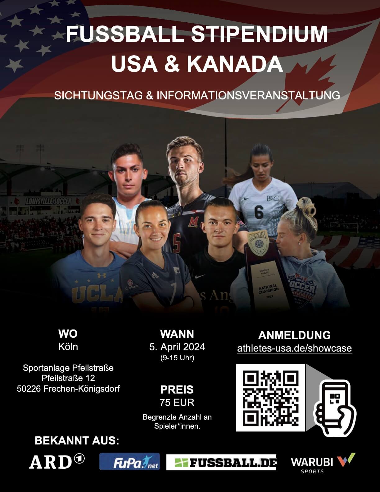 Athletes USA - Showcase Fussball Köln 2024